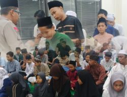 Polsek Cikarang Selatan Gelar Buka Bersama dan Santunan 40 Anak Yatim