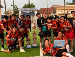 Turnamen Mini Soccer KNPI Cup 2026 Perdana Digelar, DPK Tambun Selatan Raih Juara 1.