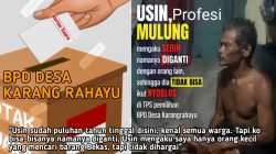 Pemilihan Calon BPD Karangrahayu Diduga Diwarnai Kecurangan, Panitia Diduga Manipulasi DPT. 