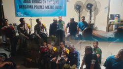 Polsek Cikarang Selatan Gelar Jaga Bekasi On The Spot, Ajak Warga Cegah Tawuran dan Narkoba