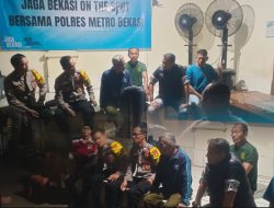 Polsek Cikarang Selatan Gelar Jaga Bekasi On The Spot, Ajak Warga Cegah Tawuran dan Narkoba