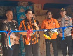 Ketua MPC Pemuda Pancasila Bekasi Resmikan Gerai Koperasi Konsumen di Muara Gembong
