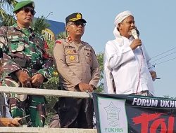 Ratusan Massa FUKHIS Bertolak ke DPRD Kabupaten Bekasi, Tolak Raperda Pariwisata dengan Pengawalan Kepolisian