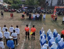 Kepala Desa Ciantra Mulyadi Fernando Resmikan Turnamen Sepak Bola Senior dan Junior HUT RI ke-81