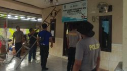 Polsek Cikarang Selatan Gelar Bakti Sosial Pengecatan Posyandu di Desa Ciantra, Sambut HUT RI ke-81