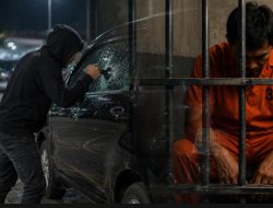 Pecah Kaca Mobil di Parkiran RS Amanda Sérang, Pelaku Bawa Kabur Laptop Berhasil Dibekuk