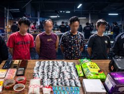 Satresnarkoba Polres Metro Bekasi Ungkap Peredaran Sabu dan Vape Etomidate di Tambun Utara
