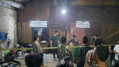 Polsek Cikarang Utara Selidiki Kasus Perampokan Bos Besi, Korban Dibacok Uang Lenyap. 
