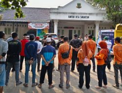 Pj Desa Sukaresmi H. Ibin Irawan Pimpin Giat Jumsih, Sejumlah Unsur Turut Terlibat