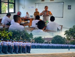 Police Go To School, Kapolsek Cikarang Selatan Ajak 1.200 Siswa Jauhi Bullying dan Tawuran