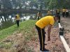 Polsek Cikarang Selatan Gelar Green Policing di Danau Elysium, Wujud Kepedulian Polri terhadap Lingkungan